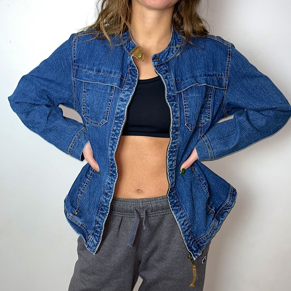 Western Denim Jean Jacket
